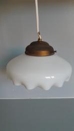 Vintage lamp, Ophalen, Gebruikt, Glas, Minder dan 50 cm