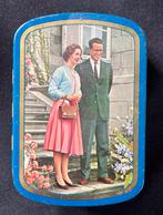 Tabaksdoosje  Rizla. Boudewijn en Fabiola., Verzamelen, Ophalen of Verzenden, Gebruikt, Buitenland