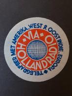 Sluitzegel Telegrafeer via Holland Radio N.P. de Koo, Verzamelen, Verzenden, Gebruikt, Overige typen