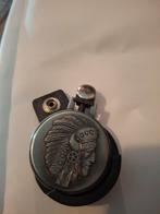 Vintage Riemaansteker met Indianenmotief, Verzamelen, Religie, Ophalen of Verzenden, Gebruikt, Overige typen, Overige religies