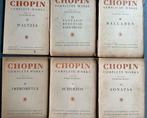 6x bladmuziek piano Chopin Werke, Klassiek, Ophalen of Verzenden, Zo goed als nieuw, Artiest of Componist