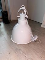 Witte hanglamp, Ophalen, Zo goed als nieuw, Metaal, Modern