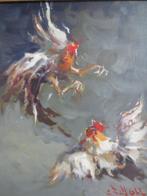 Fris Ohl Hanengevecht, Antiek en Kunst, Ophalen of Verzenden