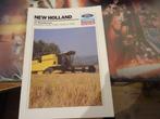 New holland  TX Maaidorsers folder, Verzenden, Nieuw, Folder