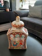 Mooi theedoosje v douwe egberts indian tea, Antiek en Kunst, Antiek | Servies los, Ophalen of Verzenden