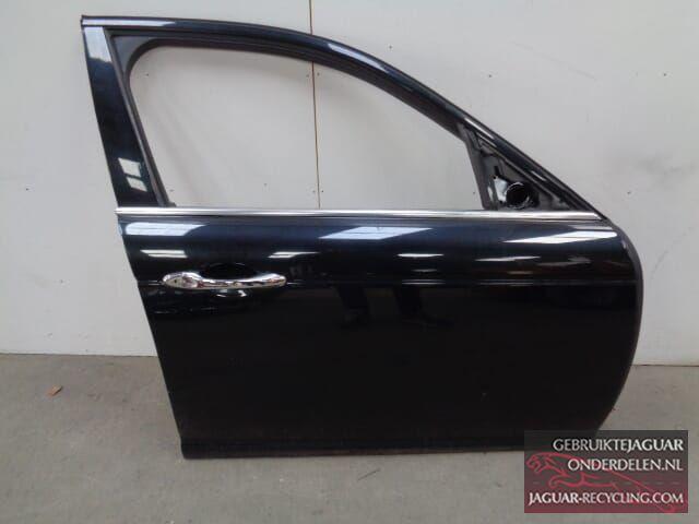 Deur rechts voor Jaguar XJ X350 zwart, Auto-onderdelen, Carrosserie en Plaatwerk, Deur, Jaguar, Voor, Rechts, Gebruikt, Ophalen of Verzenden