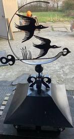 Metalen schoorsteenkap met windwijzer, Huis en Inrichting, Ophalen, Nieuw, Vrijstaande haard, Overige soorten