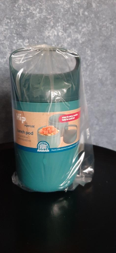 Hip lunch pod, ideaal voor onderweg, Huis en Inrichting, Keuken | Keukenbenodigdheden, Nieuw, Ophalen of Verzenden