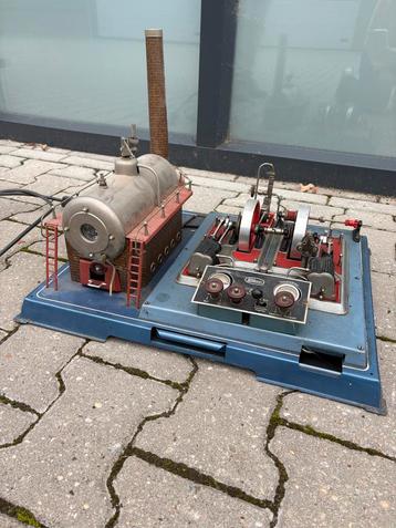 Wilesco Stoommachine - Vintage Speelgoed beschikbaar voor biedingen