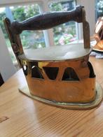 Strijkijzer koper goudkleur, Ophalen of Verzenden