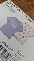 Smiley World T-shirt 2-pak Maat 104/110, Meisje, Nieuw, Ophalen of Verzenden, Smiley World