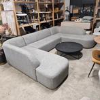 Lounge U-Bank Sloping Chenille Grijs van BePureHome, Ophalen, ., Nieuw, .