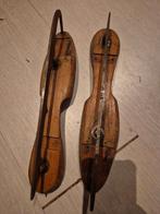 Oude houten schaatsen, Antiek en Kunst, Ophalen of Verzenden