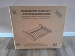 Wasmachine stapelkit met uitschuifbaar droogrek, Ophalen of Verzenden, Nieuw