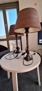 2 bruine lampen, Ophalen