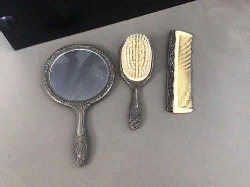 Zilveren beauty set, Antiek en Kunst, Antiek | Goud en Zilver, Zilver, Ophalen