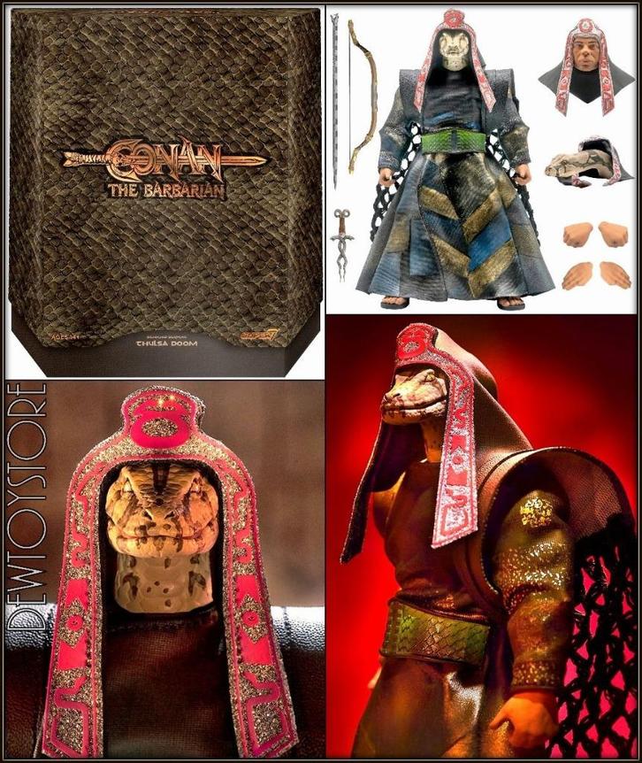 <𝗜𝗡 𝗦𝗧𝗢𝗖𝗞> Super7 - Snake Priest Thulsa Doom, Verzamelen, Poppetjes en Figuurtjes, Nieuw, Verzenden