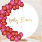 Te huur! Ballonnenboog met babyshower doek en ballonnen, Hobby en Vrije tijd, Feestartikelen | Verhuur, Zo goed als nieuw, Ophalen