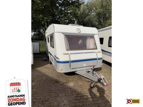 TEC Travel King 490 TE, EnkeleBedden, met mover! Zondag open, Caravans en Kamperen, Caravans, Bedrijf, tot en met 4, 1000 - 1250 kg