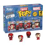 Spider-Man Bitty POP! 4-Pack Series 4 Vinyl Figures - 2cm Ch, Verzenden, Heo GmbH, Nieuw, Info@heogmbh.de