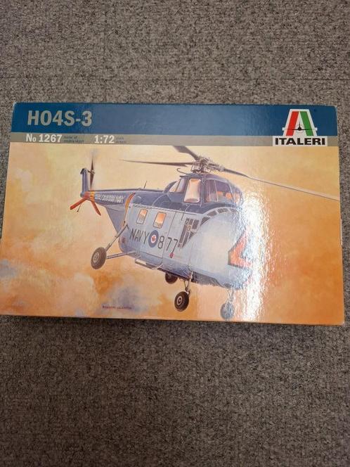 1/72 Italeri Sikorsky H-19 HO4S-3, Hobby en Vrije tijd, Modelbouw | Vliegtuigen en Helikopters, Zo goed als nieuw, Helikopter