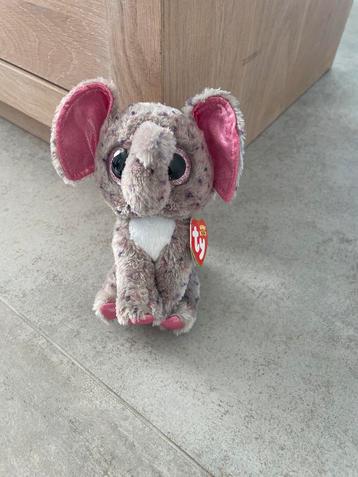 Beanie Boos Ty Olifant Specks beschikbaar voor biedingen