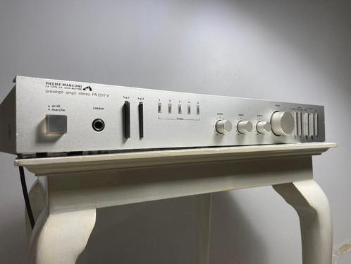 Zeldzame Pathé-Marconi stereo versterker Made in Japan, Audio, Tv en Foto, Versterkers en Receivers, Gebruikt, Stereo, 60 tot 120 watt