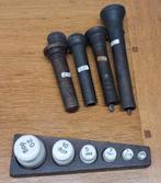 apothekers spulletjes; gewichtjes in blok, Antiek en Kunst, Verzenden