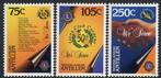 Nederlandse antillen nvph nrs. 1113/1115 Postfris lions club, Postzegels en Munten, Postzegels | Nederlandse Antillen en Aruba