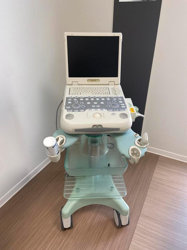 Esaote MyLabFive echo apparaat met doppler en trolleywagen, Diversen, Verpleegmiddelen, Zo goed als nieuw, Ophalen