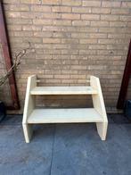 Houten trappetje, 2 treden, Doe-het-zelf en Verbouw, Ladders en Trappen, Ophalen, Gebruikt, Trap, Minder dan 2 meter