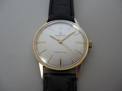 Certina handopwind vintage horloge, Sieraden, Tassen en Uiterlijk, Horloges | Heren, Gebruikt, Polshorloge, Overige merken, Goud