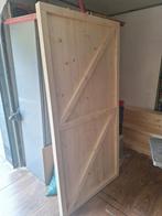 Loft deur van terug gedroogd en geschaafd hout, Doe-het-zelf en Verbouw, Deuren en Horren, Ophalen of Verzenden, Nieuw, Hout, Binnendeur