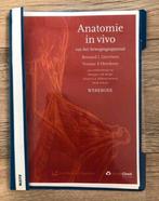 Anatomie in Vivo van het bewegingsapparaat werkboek, Boeken, Ophalen of Verzenden, Beta, Zo goed als nieuw, HBO