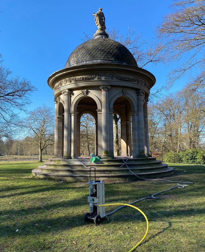 Luchtgommen (stralen), Ophalen, Nieuw