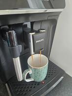 Philips Saeco 2200 EP 2220/10 zwart espressomachine, Ophalen of Verzenden, Zo goed als nieuw, Espresso apparaat, Stoompijpje