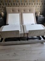 Elektrisch verstelbaar bed 180x220, Ophalen, Tweepersoons, 180 cm, Modern