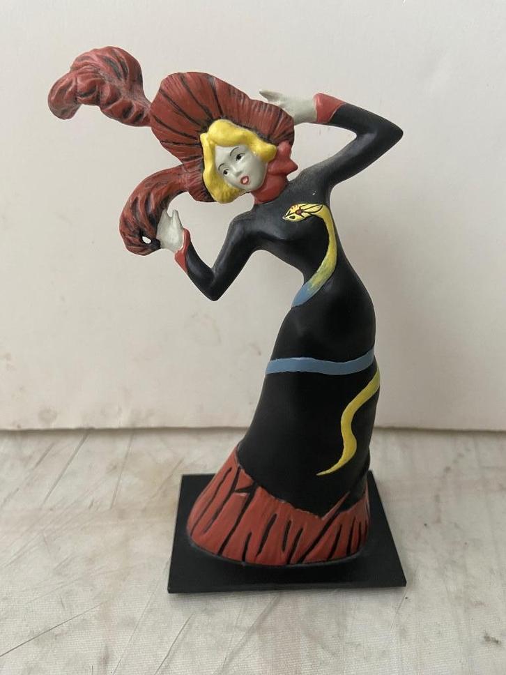Toulouse Lautrec beeld van Jane Avril uit Le Moulin Rouge., Antiek en Kunst, Kunst | Designobjecten, Ophalen of Verzenden