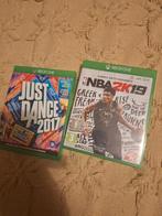 Xbox One Games: Just Dance 2017 & NBA 2K19, Spelcomputers en Games, Games | Xbox One, Muziek, Gebruikt, Verzenden, 3 spelers of meer
