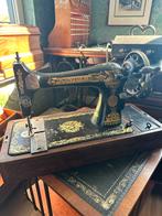Antieke Singer naaimachine – met originele details, Ophalen