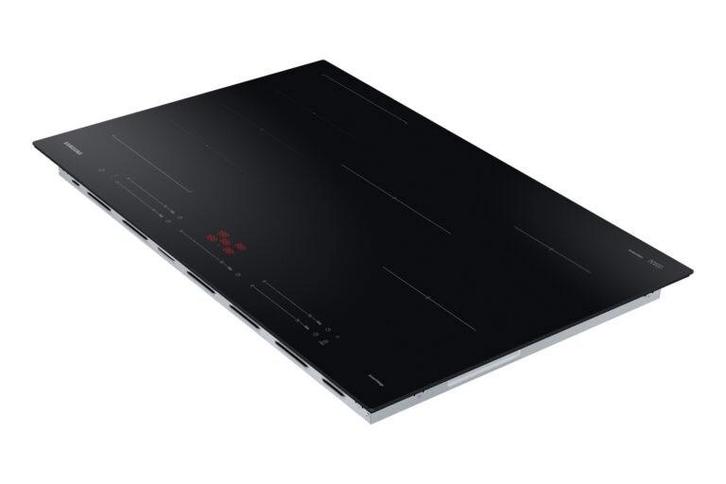 Samsung NZ85C6057KK Zwart Ingebouwd 80 cm Inductiekookplaat, Witgoed en Apparatuur, Kookplaten, Nieuw, Inbouw, Inductie, 5 kookzones of meer