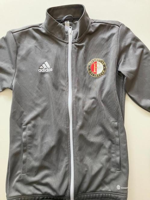 Feijenoord fans opgelet: sportjack grijs of blauw, mt S, Kleding | Dames, Sportkleding, Nieuw, Overige typen, Maat 36 (S), Grijs