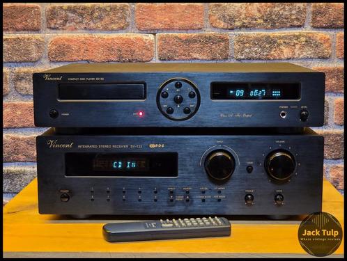 Vincent SV-123 + CD-S2, Audio, Tv en Foto, Stereo-sets, Gebruikt, Cd-speler, Overige merken, Losse componenten, Ophalen of Verzenden