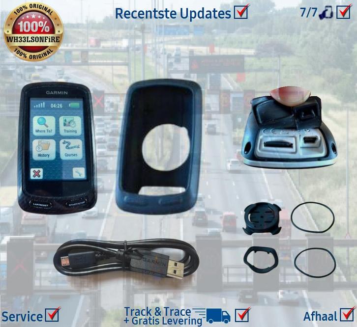 Garmin Edge 800 + TopoActive Europa 2025.10, Fietsen en Brommers, Fietsaccessoires | Fietscomputers, Nieuw, Ophalen of Verzenden