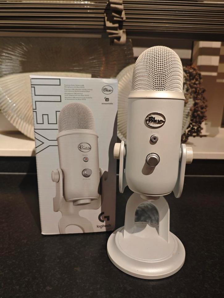 Blue Yeti microfoon, Muziek en Instrumenten, Microfoons, Nieuw, Studiomicrofoon, Ophalen of Verzenden