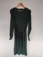 Mooie lange jurk met ceintuur maat 38, Ophalen of Verzenden, Zo goed als nieuw, Maat 38/40 (M), Onder de knie