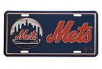 New york mets mlb baseball license plate / kentekenplaat, Ophalen, Nieuw, Honkbal, Overige typen