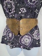 Gave leren riem, ., Echt leder, Ophalen of Verzenden, Zo goed als nieuw