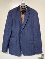 Blauw Jasje met structuur en coole details maat xl, Kleding | Heren, Kostuums en Colberts, Ophalen, Blauw, Bartlett, Maat 56/58 (XL)