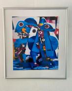 Abstract Kunstwerk Jelte van der Lugt, Ophalen of Verzenden
